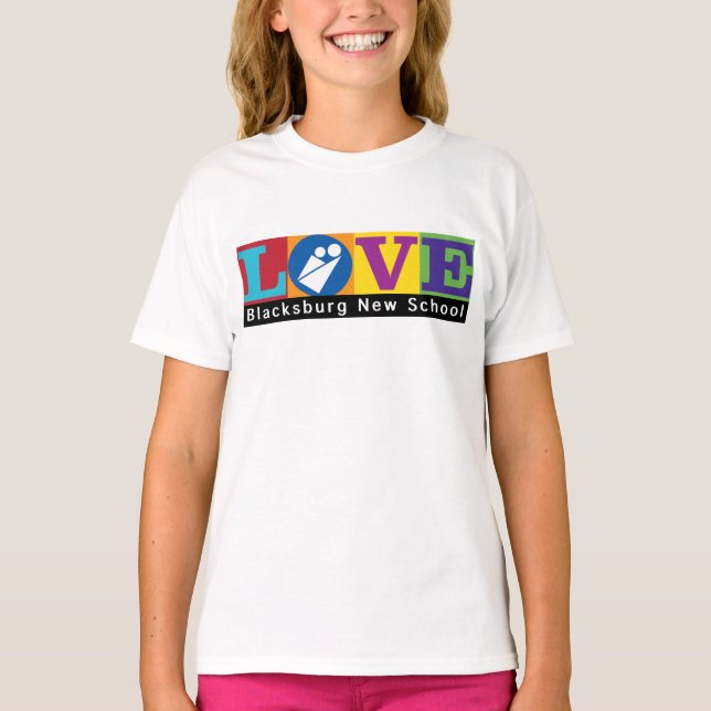 T-shirt Blacksburg Nouveau Tee-shirt pour jeunes (Devant)