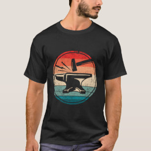 T-shirt Blacksmier Anvil Metalworker Blacksmith