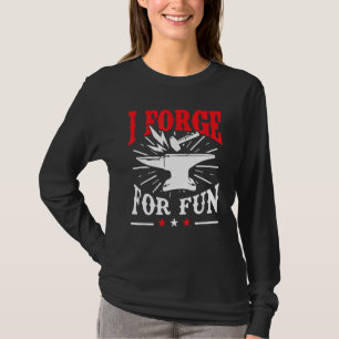 T-shirt Blacksmith Je Forge Pour Fun Forger