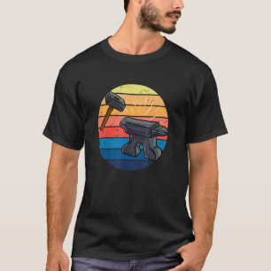 T-shirt Blacksmith Vintage Blacksmithing Goldsmith Craft A