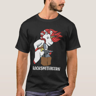 T-shirt Blacksmithicorn Forger de mignons enfants Blacksmi