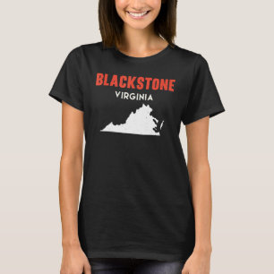 T-shirt Blackstone Virginia USA State America Voyage Virgi