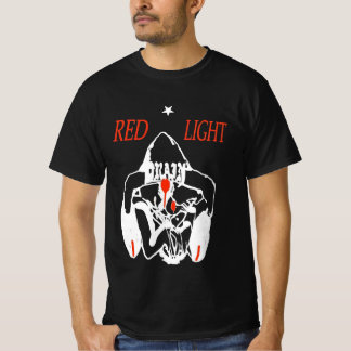 T-shirt " Bladee Drain Gang Red Light Caractère"