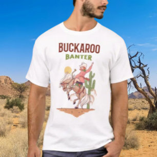 T-shirt Blague de cow-boy