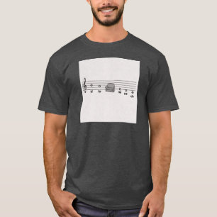 T-shirt Blague de musique
