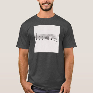 T-shirt Blague de musique