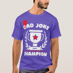 T-shirt Blague de papa Blague de papa Champion drôle Fête