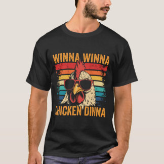 T-shirt Blague de poule drôle Poules Petit exploitant agri