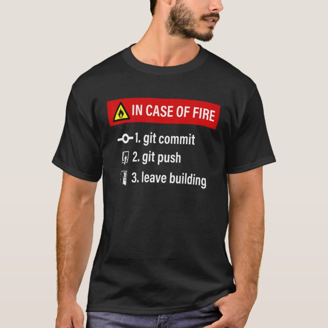 T-shirt Blague de programmeur Web Software Developer Git C (Devant)