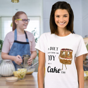 T-shirt Blague drôle de gâteau de pâtisserie