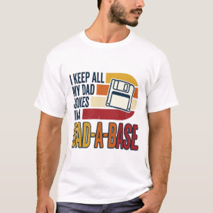 T-shirt BlagueDePapa BaseDePapa Retro Drôle Papa Vecteur D