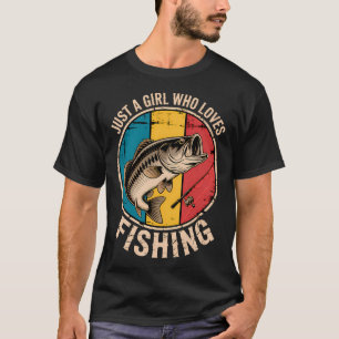 T-shirt Blagues de pêche drôles Pêcheur Poisson Mignon