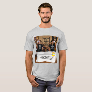 T-Shirt Blagues sur les Emballages de Chewing-Gum