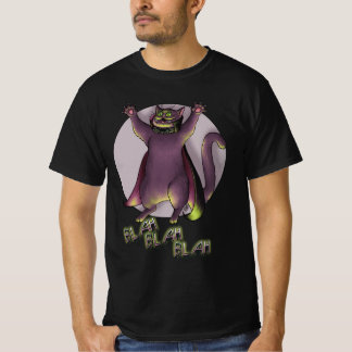 T-shirt Blah Blah Blah Halloween Chat Chemise
