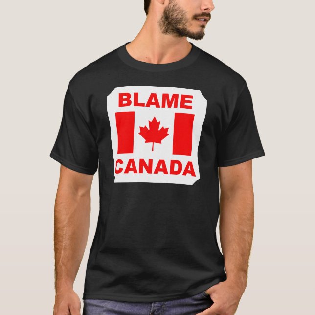 T-shirt Blâme Canada (Devant)