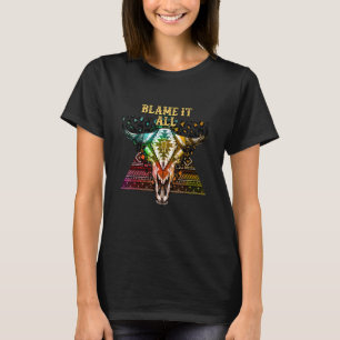 T-shirt Blâmer Tout Sur Mes Racines Country Music 1