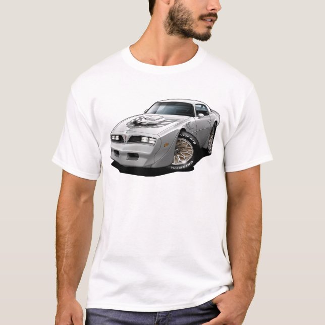 T-shirt Blanc 1977-78 du transport AM (Devant)