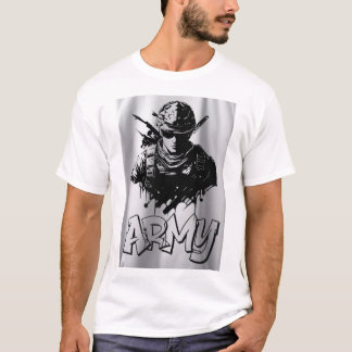 T-shirt blanc à manches longues avec motif de logo