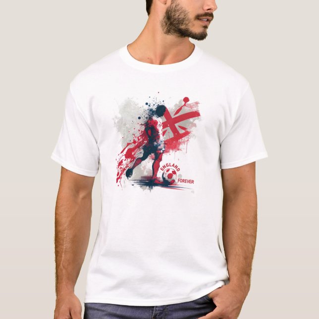 T-shirt blanc anglais. 02 (Devant)
