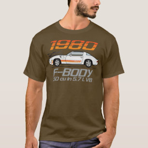 T-shirt Blanc avec bandes orange