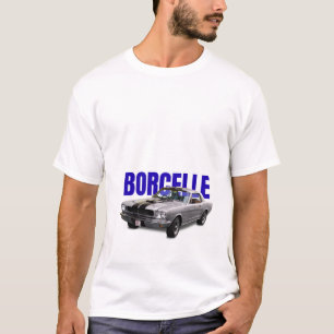 t-shirt blanc avec design unique