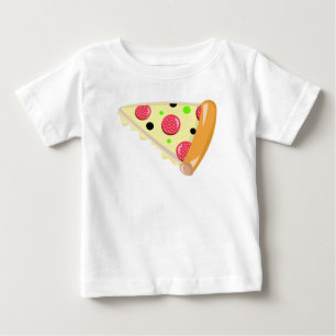 T-shirt blanc bébé pour la fête des pères tranche