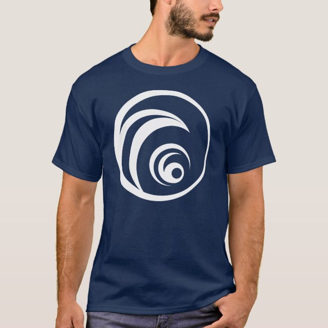T-shirt Blanc classique de Bombora (Devant)