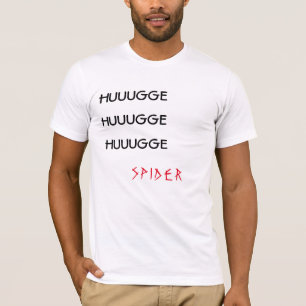 T-shirt blanc "d'ARAIGNÉE de HUUUGGE HUUUGGE