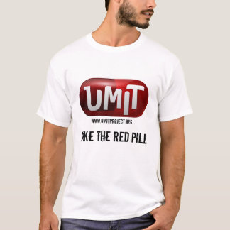 T-shirt blanc de base avec le logo d'Umit