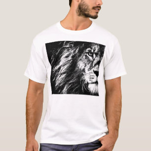 T-shirt blanc de base pour hommes moderne élégant 