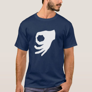 T-shirt Blanc de jeu de cercle