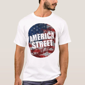 T-shirt blanc de la rue America