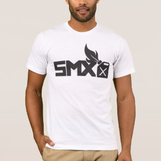 T-shirt Blanc de logo de SMX