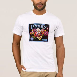 T-shirt Blanc de pensée de montagne
