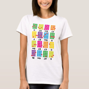 T-shirt Blanc de pièce en t de fraude de corde