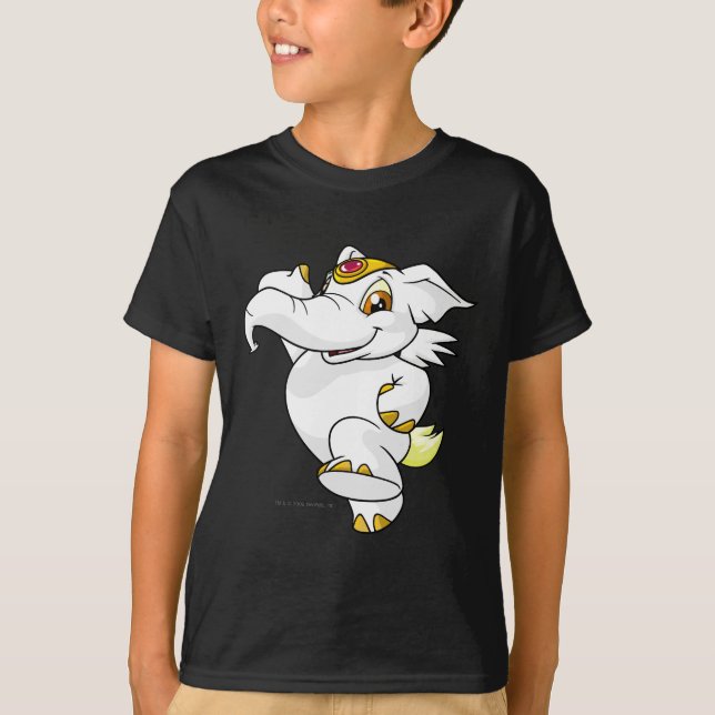 T-shirt Blanc d'Elephante (Devant)