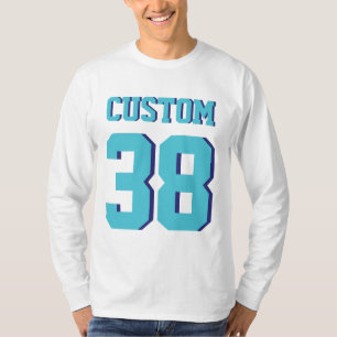 T-shirt Blanc et football Jersey de sports des adultes  