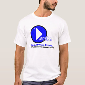 T-shirt blanc/léger de DaddyCast