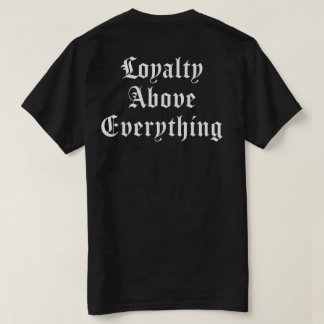 T-Shirt Blanc Logo de Taille de Poche Protégez la