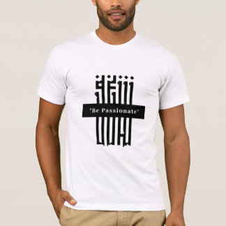 T-Shirt Blanc Minimaliste Typographie Tri-Blend