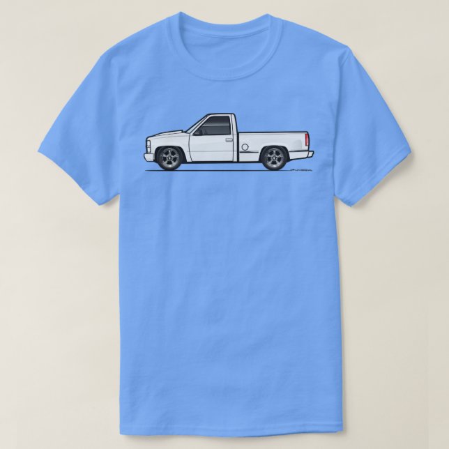 T-shirt Blanc OBS Stepside (Design devant)