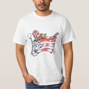 T-shirt blanc PORTO RICO