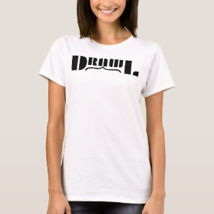 T-Shirt blanc pour femmes Drawl OG