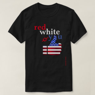 T-shirt Blanc rouge et vous
