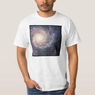 T-shirt blanc Spiral Galaxy Messier 74