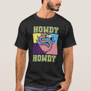 T-shirt Blanc Vintage Howdy Rodeo Western Country Sudiste