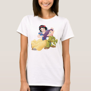 T-shirt Blanche Neige Et Dopey