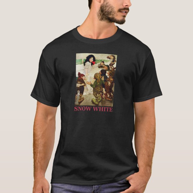 T-shirt Blanche-Neige et les sept nains (Devant)