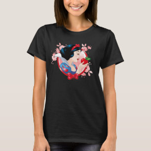 T-shirt Blanche-Neige  Pommes Rouges Et Bow