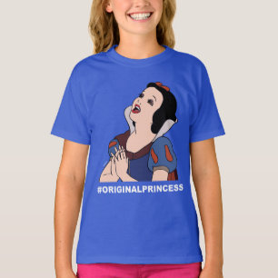 T-shirt Blanche-Neige #Princesse d'origine